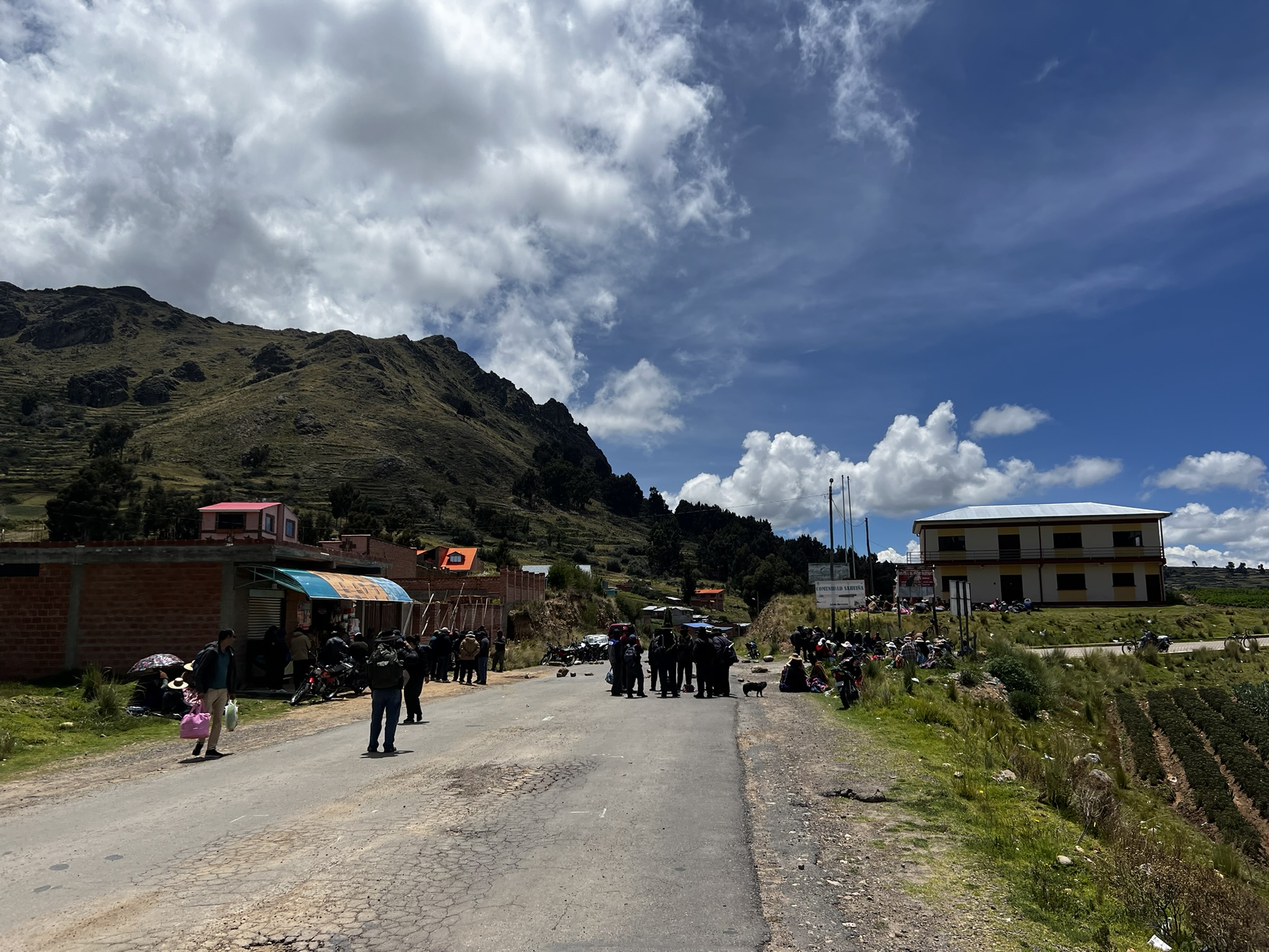 a group of protesters